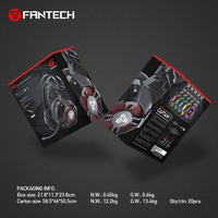 Gejmerske slušalice FANTECH HG11 7.1 CAPTAIN CRNE