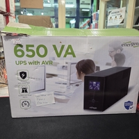 UPS with LCD display, 650 VA, black Otvorena Kutija