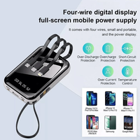 Power Bank 20000 mAh crni