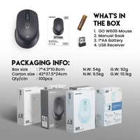 Mis Wireless Fantech W606 GO crni