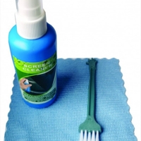 CK-LCD-005 * Gembird Cleaning set 3 in 1, fluid 100ml + brush + towel, set za ciscenje