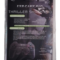 embird USB 2.0 analog vibration gamepad black