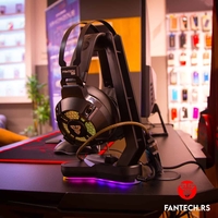 Gejmerske slušalice FANTECH HG11 7.1 CAPTAIN CRNE