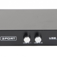 DSU-21 Gembird 2 port manual USB switch