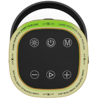SPK-BT-LED-06 Gembird Portable Bluetooth LED speaker, 10W, BT, FM, USB, Handsfree, Black