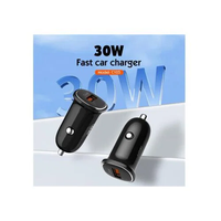 auto punjac ldnio C105, QC3.0, 30W usb lightning crni