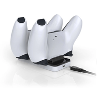 Docking station DOBE drzac sa USB punjacem za 2 PS5 kontrolera TP5-0591 crno-beli