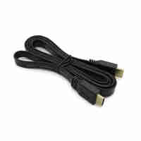 HDMI kabal na HDMI 1.5m FLAT crni