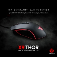 Mis Gaming Fantech X9 Thor crni