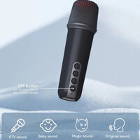 SPK-L2 ** Gembird Bluetooth karaoke zvucnik RGB,10W,1800mAh, USB, microSD, AUX +mikrofon 500mAh(1360