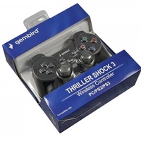 Gembird Bezicni gamepad sa dvostrukom vibracijom, PS2 / PS3 / PC
