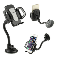 Auto drzac roto 360 za telefon vakuum crni 1.8-3.7 in