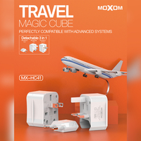 Adapter univerzalni 3u1 Moxom MX-HC41 6A beli