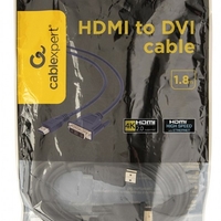 Gembird HDMI to DVI male-male kabl 1,8m