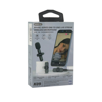 Mikrofon bluetooth Remax K09 Type-C crni