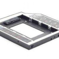 Gembird Fioka za montazu 2.5 SSD/SATA HDD(do12.7mm) u 5.25 leziste u Laptop umesto optike
