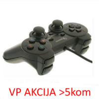 embird USB 2.0 analog vibration gamepad black