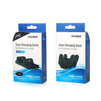 Docking station DOBE TP4-002 Punjac Za PS4 Kontrolere Dual crni