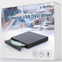 DVD-USB-04 Gembird eksterni USB CD/DVD drive Citac-rezac, black