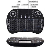 GMB-I8 ** Gembird 2.4GHz Wireless gaming Mini keyboard backlight and TOUCH, punjiva bat. BL-5C (519)