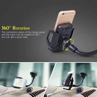 Auto drzac roto 360 za telefon vakuum crni 1.8-3.7 in