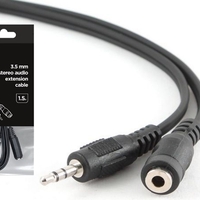 Gembird 3.5 mm stereo audio extension kabl 1.5m