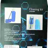 CK-LCD-005 * Gembird Cleaning set 3 in 1, fluid 100ml + brush + towel, set za ciscenje