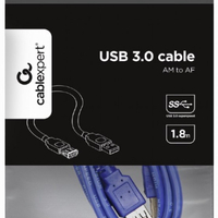 Gembird USB 3.0 extension cable, 1,8m