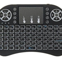 GMB-I8 ** Gembird 2.4GHz Wireless gaming Mini keyboard backlight and TOUCH, punjiva bat. BL-5C (519)