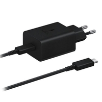 Samsung Fast kucni punjac PD 3A 45W sa kablom Type-C crni (EP-T4511-NBE)
