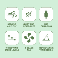 Rucni ventilator RS-SF01 Breeze Flow