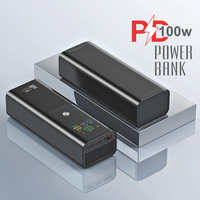 Power bank prenosiva baterija Oxpower PD100W 20000mAh crna