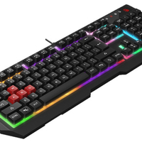 A4-B135N A4Tech Bloody Gejmerska svetleca tastatura(NEON LED), black, USB, US layout