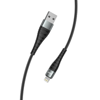 USB data kabal Comicell Superior CO-BX32 5A Lightning crni