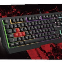 A4-B135N A4Tech Bloody Gejmerska svetleca tastatura(NEON LED), black, USB, US layout