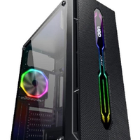 Kuciste Joker K27 ATX, providna stranica, ugradjen 1x RGB kuler, crno