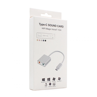 Type-C zvucna karta 7.1 JWD crna