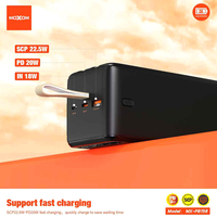 Power Bank Moxom MX-PB158 super fast USB/PD 22.5W/20W 50000 mAh black