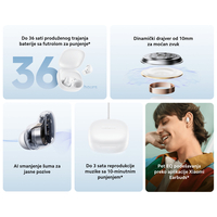 Slusalice XIAOMI Redmi Buds 6 Play Full ORG (BHR8776GL) crne
