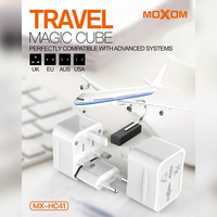 Adapter univerzalni 3u1 Moxom MX-HC41 6A beli