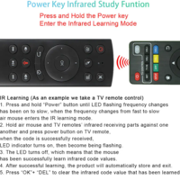 GMB-G20S AIR MOUSE 2.4g RF Voice Remote Control for Android TV Box