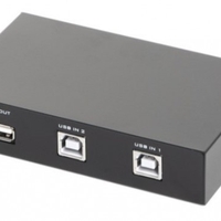 DSU-21 Gembird 2 port manual USB switch
