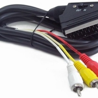 Gembird Bidirectional sa prekidacem RCA to SCART audio-video cable, 1.8 m FO