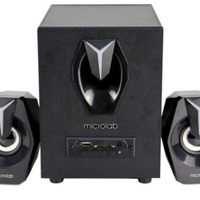 Microlab G100BT Aktivni zvucnici 2.1 11W (5W,2x3W) 3,5mm, SD, USB, FM, Bluetooth, daljinski, LED