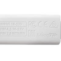 MikroTik Passive Gigabit PoE adapter sa LED