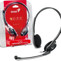 Genius Žične slušalice HS-200C 2x 3.5mm