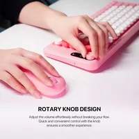 Combo mis tastatura wireless Fantech WK-898 GO mochi85 zuta