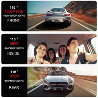 Kamera za auto H190 (Super HD 1296P) crna