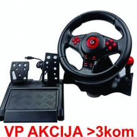 STR-ShockForce-II ** Gembird USB 2.0 volan za igrice PC