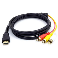 Kabl HDMI - 3x RCA 1.5m